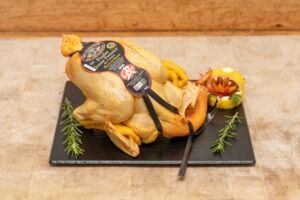  environ 2 kg poulet fermier jaune